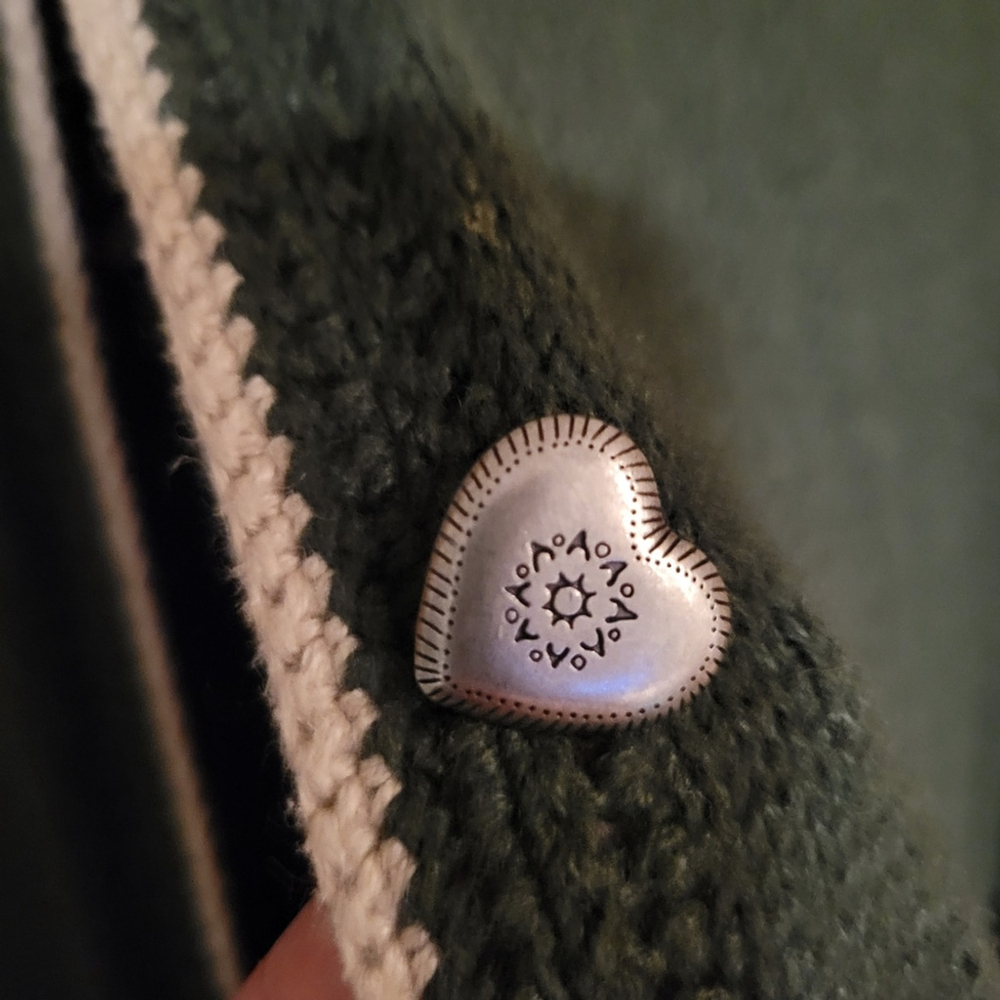Christopher & Banks Christmas Sweater Cardigan Womens L - Picture 6 of 8